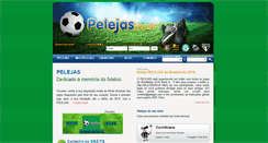 Desktop Screenshot of pelejas.com